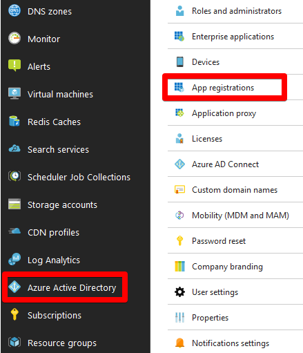 Azure Active Directory a App Registrations